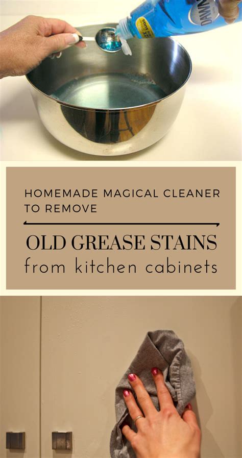 Magical cleaner for grease